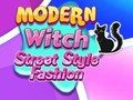 Gêm Ffasiwn Stryd Wrach Modern Modern  ar-lein