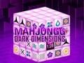 Gêm Mahjong dimensiynau tywyll  ar-lein