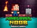 Gêm Antur Noob Ogofâu Mwyngloddiau  ar-lein