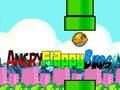 Gêm Adar Flappy Angry  ar-lein