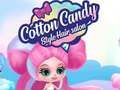 Gêm Salon Gwallt Arddull Candy Cotton  ar-lein