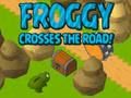 Gêm Mae Froggy yn Croesi'r Ffordd!  ar-lein