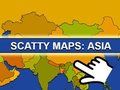 Gêm Mapiau Scatty: Asia  ar-lein