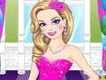 Gêm Dressup pen-blwydd Barbie  ar-lein