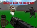 Gêm Rhyfela Gwn Blocky 3d  ar-lein