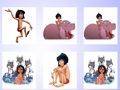 Gêm Cerdyn Cof Mowgli Match  ar-lein