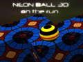 Gêm Neon Ball 3d ar ffo  ar-lein