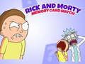 Gêm Gêm Cerdyn Cof Rick a Morty  ar-lein