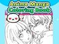 Gêm Llyfr Lliwio Manga Anime  ar-lein