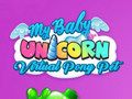 Gêm Anifeiliaid Anwes Merlod Rhithwir fy Babi Unicorn ar-lein