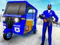 Gêm Tacsi Rickshaw Ceir yr Heddlu  ar-lein