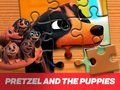 Gêm Pretzel a'r cŵn bach Jig-so Pos  ar-lein