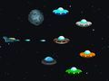 Gêm Saethwr Gofod UFO  ar-lein