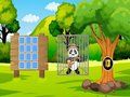 Gêm Achub yr Archwiliwr Panda  ar-lein