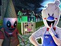Gêm Scream Iâ Arswyd Cymydog Brawychus  ar-lein