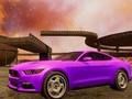Gêm Styntiau Car Crazy yn Arena Cosmig y Lleuad  ar-lein