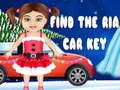 Gêm Dewch o hyd i Allwedd Car Ria  ar-lein
