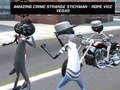 Gêm Trosedd Rhyfeddol Strange Stickman Rope Is Vegas  ar-lein