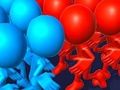 Gêm Meistri Cyfrif: Clash Pusher 3D  ar-lein