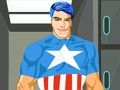 Gêm Dressup Capten America  ar-lein