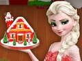 Gêm Teisen Nadolig Gingerbread House  ar-lein
