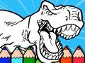 Gêm Lliwio Dinos i Blant  ar-lein