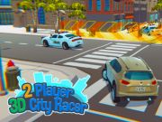 Gêm 2 Chwaraewr 3D City Racer  ar-lein