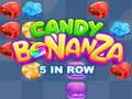 Gêm Bonansa Candy 5 yn Rhes  ar-lein