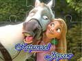 Gêm Jig-so Rapunzel  ar-lein