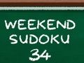 Gêm Penwythnos Sudoku 34  ar-lein