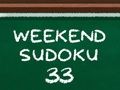 Gêm Penwythnos Sudoku 33  ar-lein