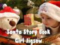 Gêm Jig-so Merch Llyfr Stori Siôn Corn  ar-lein
