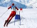 Gêm Efelychydd Sgïo Slalom  ar-lein