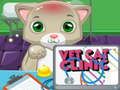 Gêm Clinig Milfeddyg Cat  ar-lein