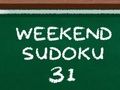 Gêm Penwythnos Sudoku 31  ar-lein