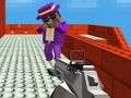 Gêm Rhyfela Gangster Blocky Uwch  ar-lein
