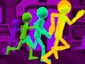 Gêm Stickman yn Dianc Parkour ar-lein