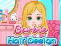 Gêm Dylunio Gwallt Barbie  ar-lein