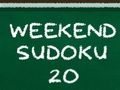 Gêm Penwythnos Sudoku 20  ar-lein