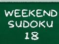 Gêm Penwythnos Sudoku 18  ar-lein