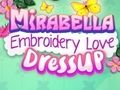 Gêm Gwisgwch Fyny Brodwaith Mirabella  ar-lein