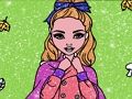 Gêm Glitter Llyfr Lliwio Ffasiwn  ar-lein