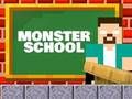 Gêm Ysgol Anghenfilod: Roller Coaster a Parkour  ar-lein