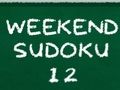 Gêm Penwythnos Sudoku 12  ar-lein