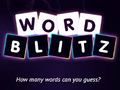 Gêm Blitz Geiriau  ar-lein