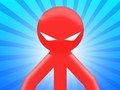 Gêm Red Stickman vs Ysgol Monster  ar-lein