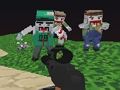 Gêm PGA6 Brwydro yn erbyn Zombies Cerbyd Picsel  ar-lein