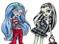 Gêm Llyfr Lliwio ar gyfer Monster High  ar-lein