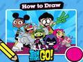 Gêm Poeth i Draw Titans Teen Ewch!  ar-lein