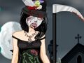 Gêm Dressup merch Calan Gaeaf  ar-lein